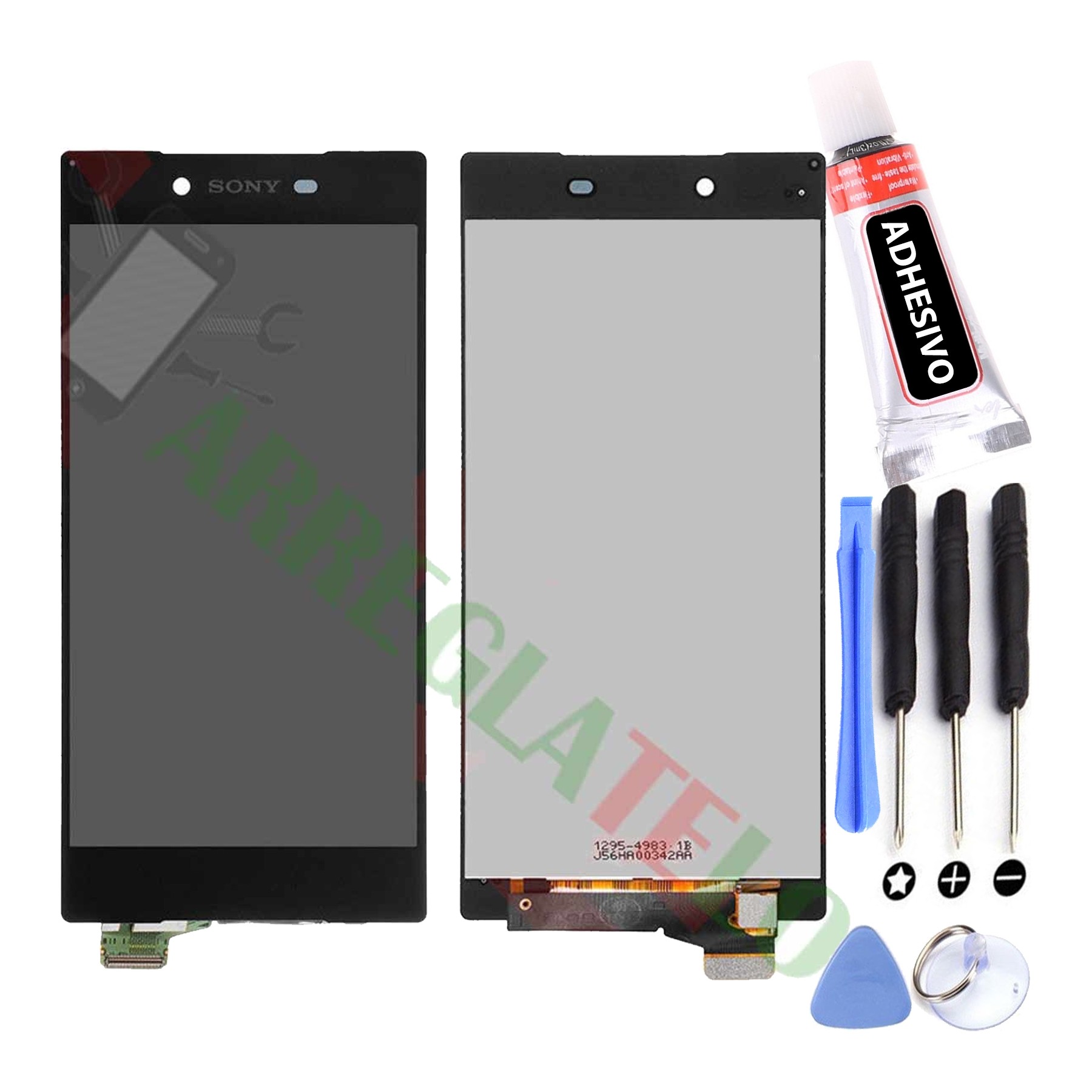 Display For Sony Xperia Z5, Color Black