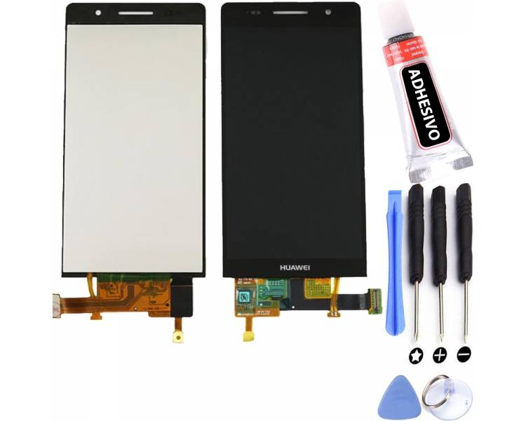 Display For Huawei Ascend P6, Color Black