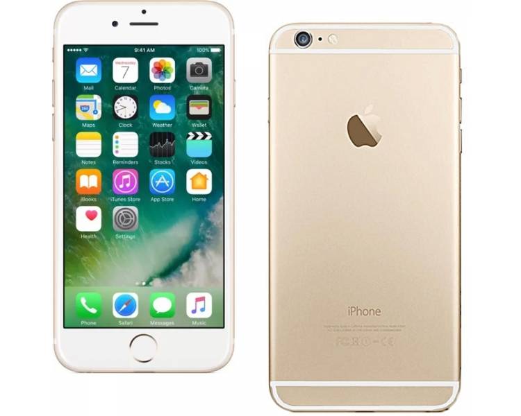 Apple iPhone 6 | 64GB | Gold | Unlocked | Sin Touch iD | Grade C