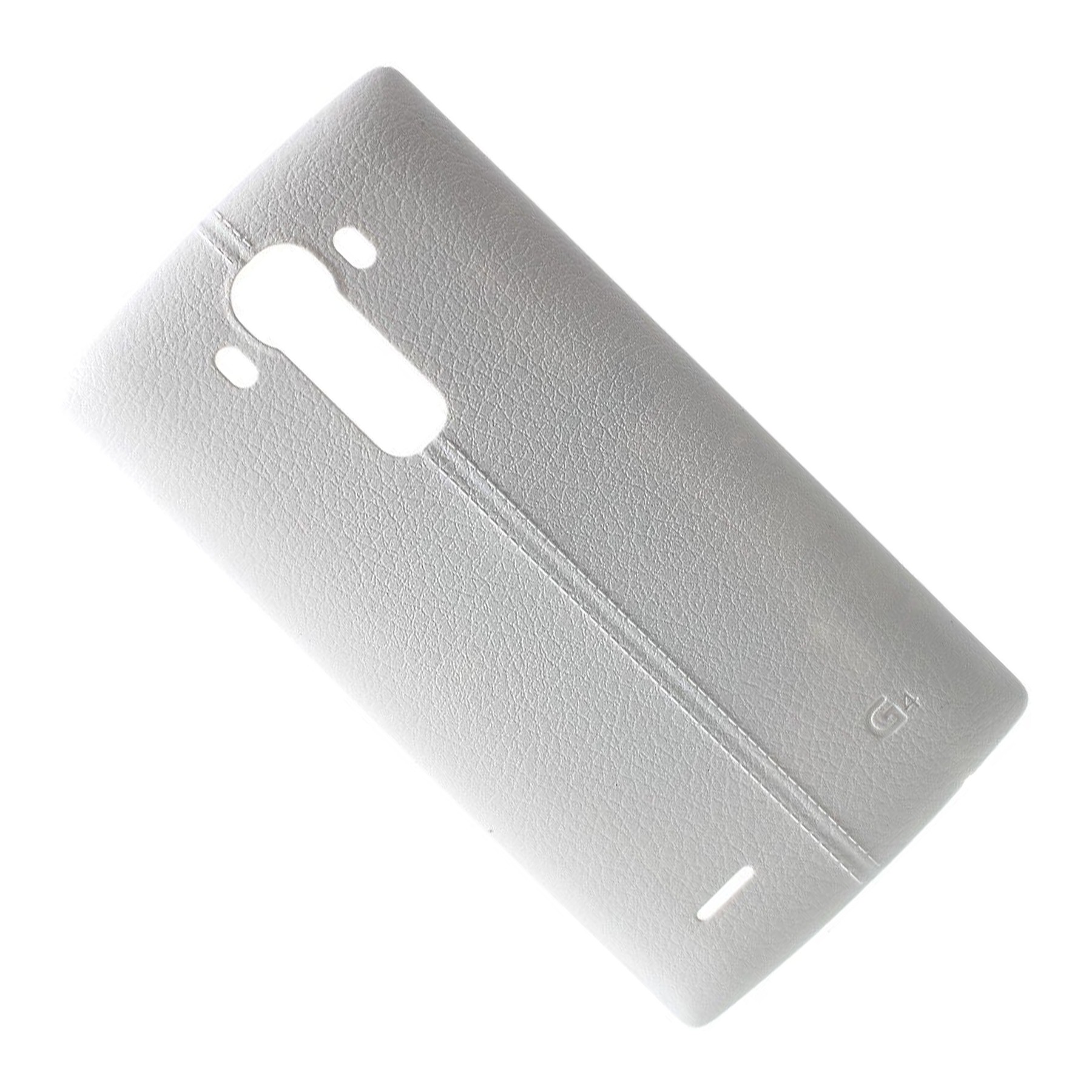 Back Cover for LG G4 | Color White | Leather Effect