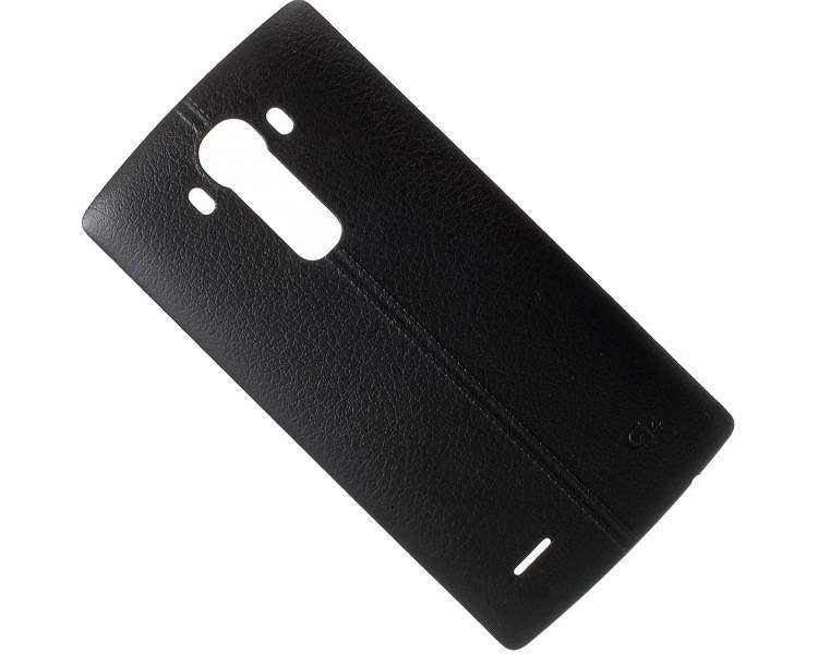 Back Cover for LG G4 | Color Black | Leather Effect