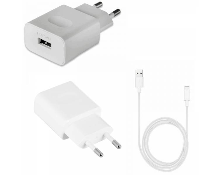 Huawei HW-059200EHQ + Type C Cable - Color White