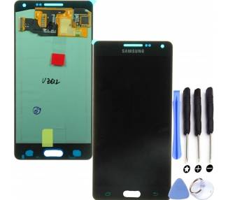 Display for Samsung Galaxy A5 A500F, OLED, Color Black  - 1