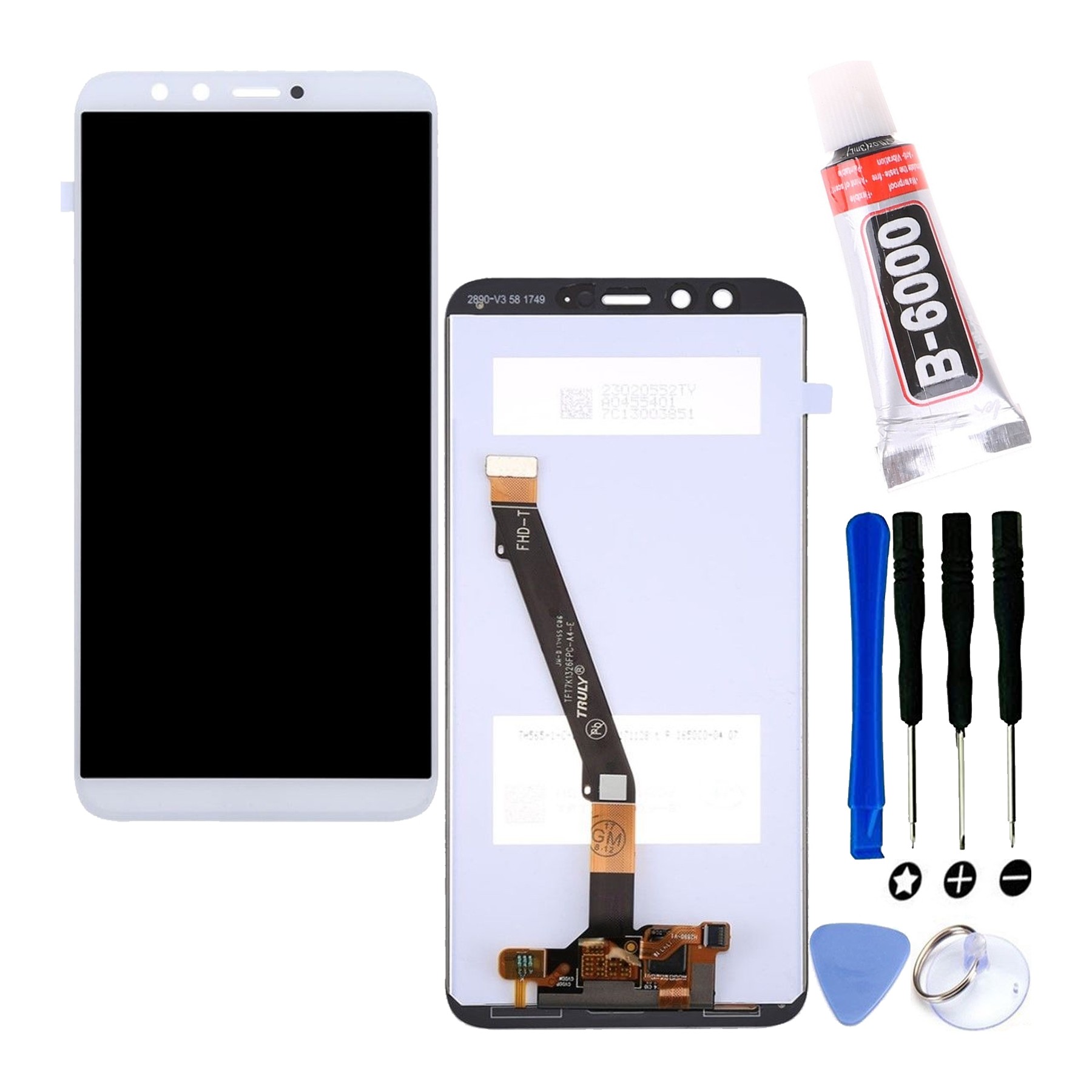 Kit Reparación Pantalla para Huawei Honor 9 Lite Blanca