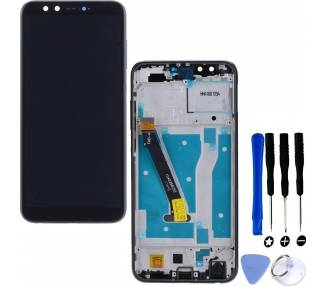 Display with Frame for Huawei Honor 9 Lite, Color Black  - 1