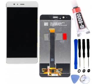 Display for Huawei P10 Plus, Color White  - 1