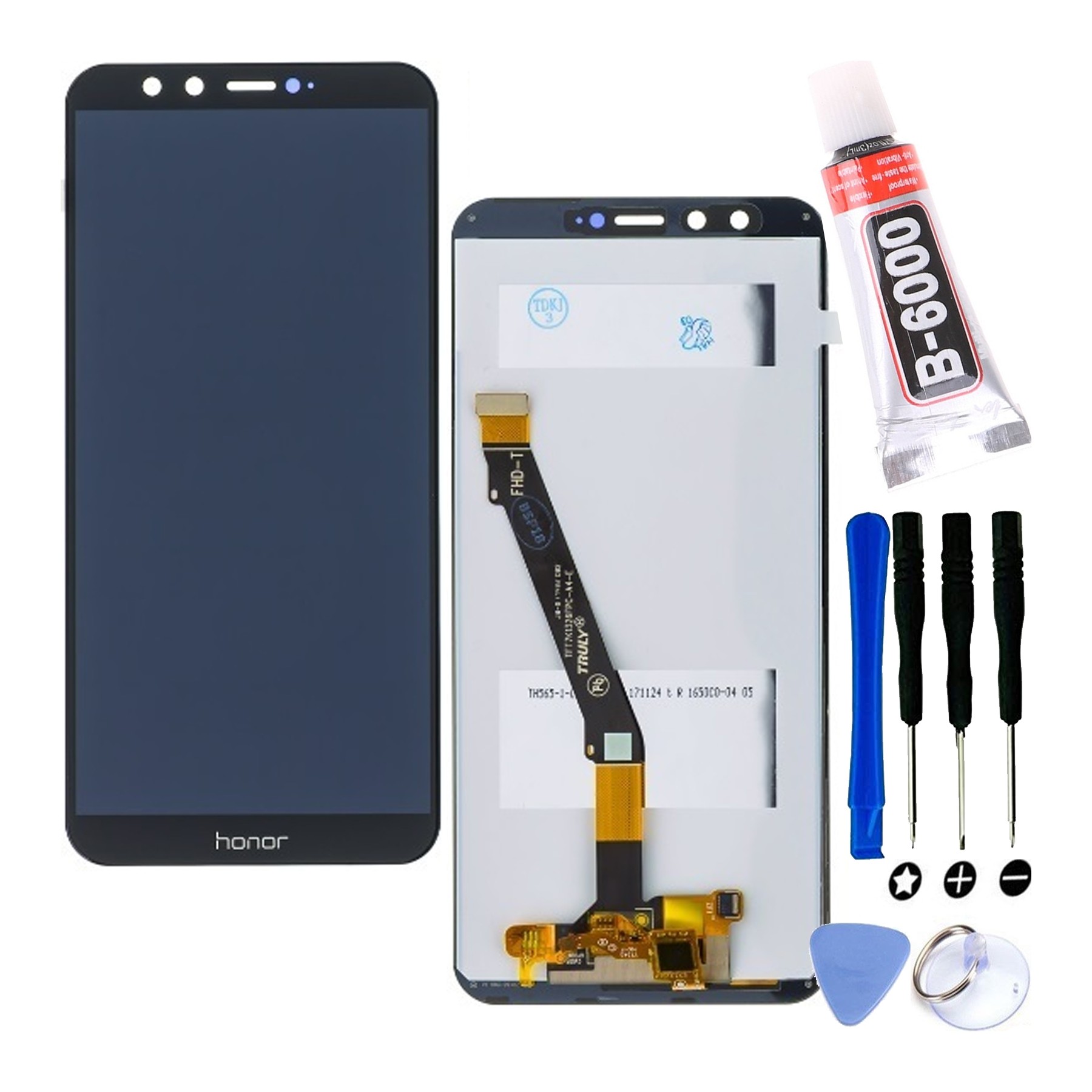 Kit Reparación Pantalla para Huawei Honor 9 Lite Negra