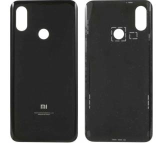 Tapa Trasera Compatible para Xiaomi Mi 8 , Mi8 Negra