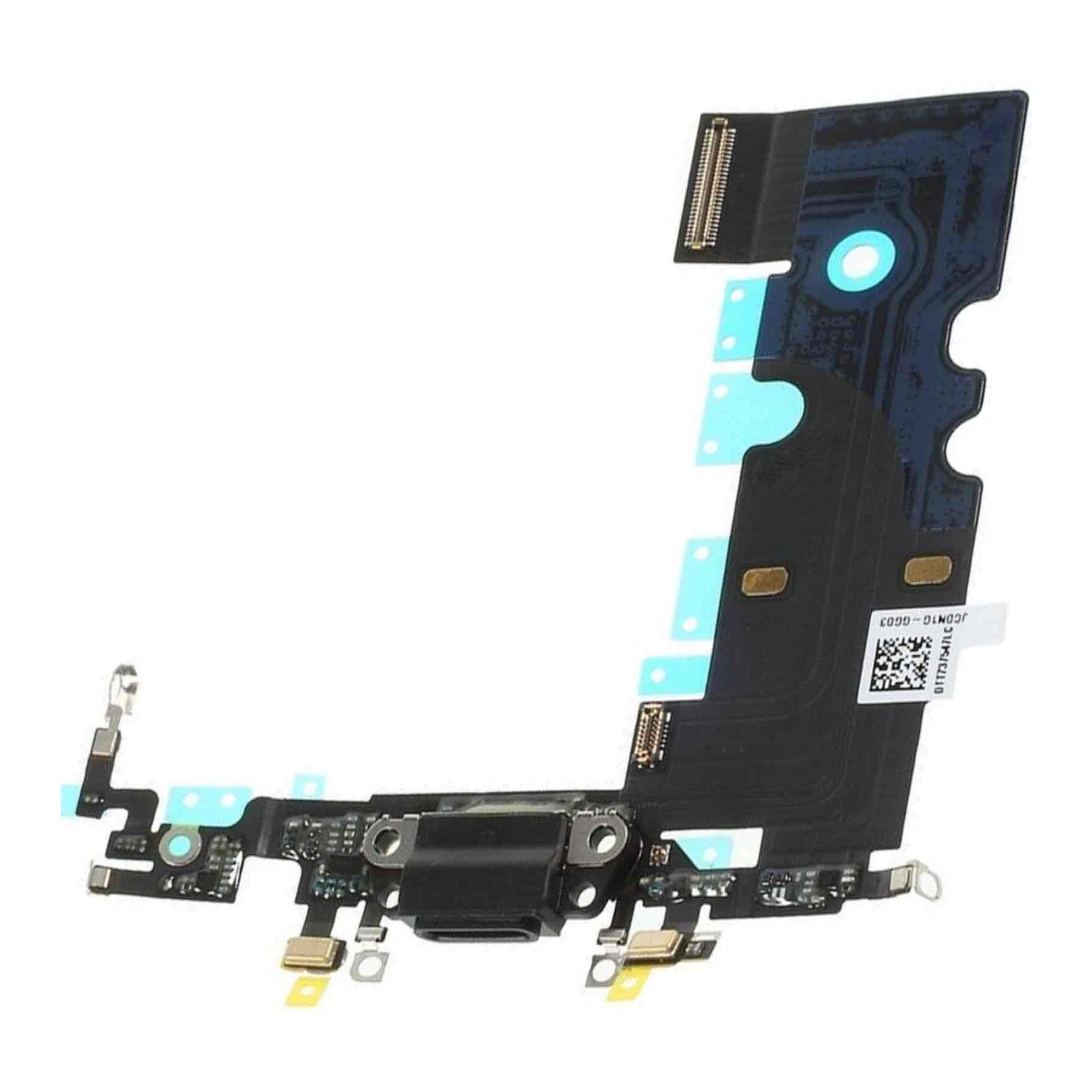 Flex de Carga con Microfono & Antena para iPhone 8 & SE 2020 Negro