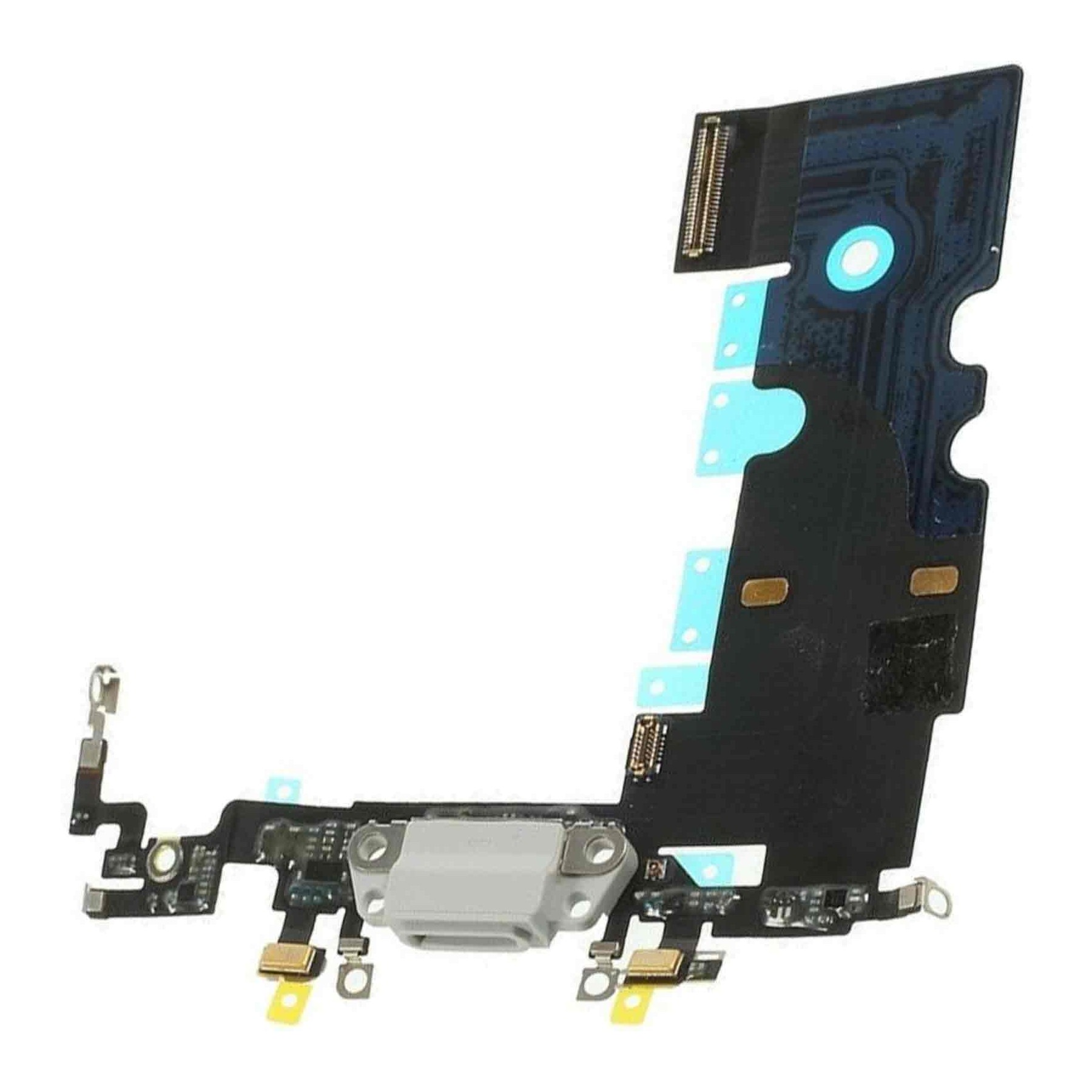 Flex de Carga con Microfono & Antena para iPhone 8 & SE 2020 Blanco