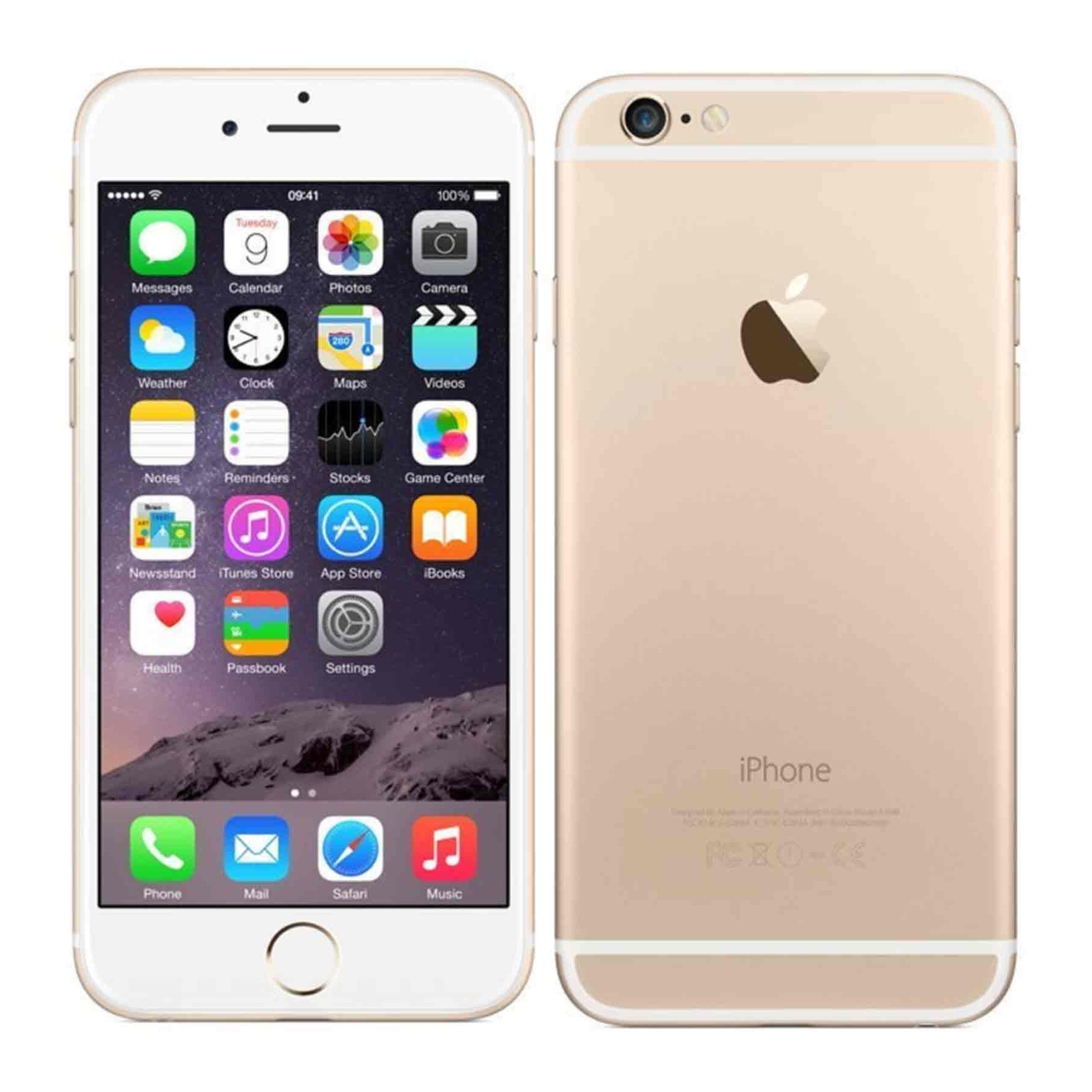 Apple iPhone 6 16GB, Oro,  Sin Touch iD, Grado C