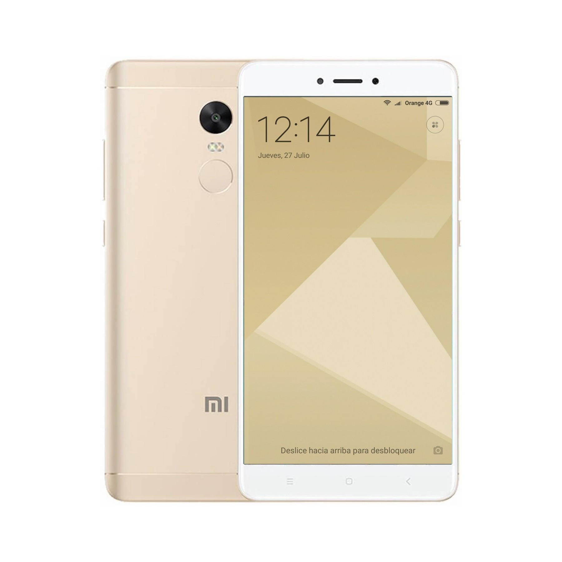 Xiaomi Redmi Note 4X, 4 X, 16GB Dorado Blanco Oro 3GB Ram Rom Espanol