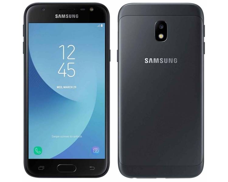 Samsung Galaxy J3 2017, J330F, 16GB, Negro,  A