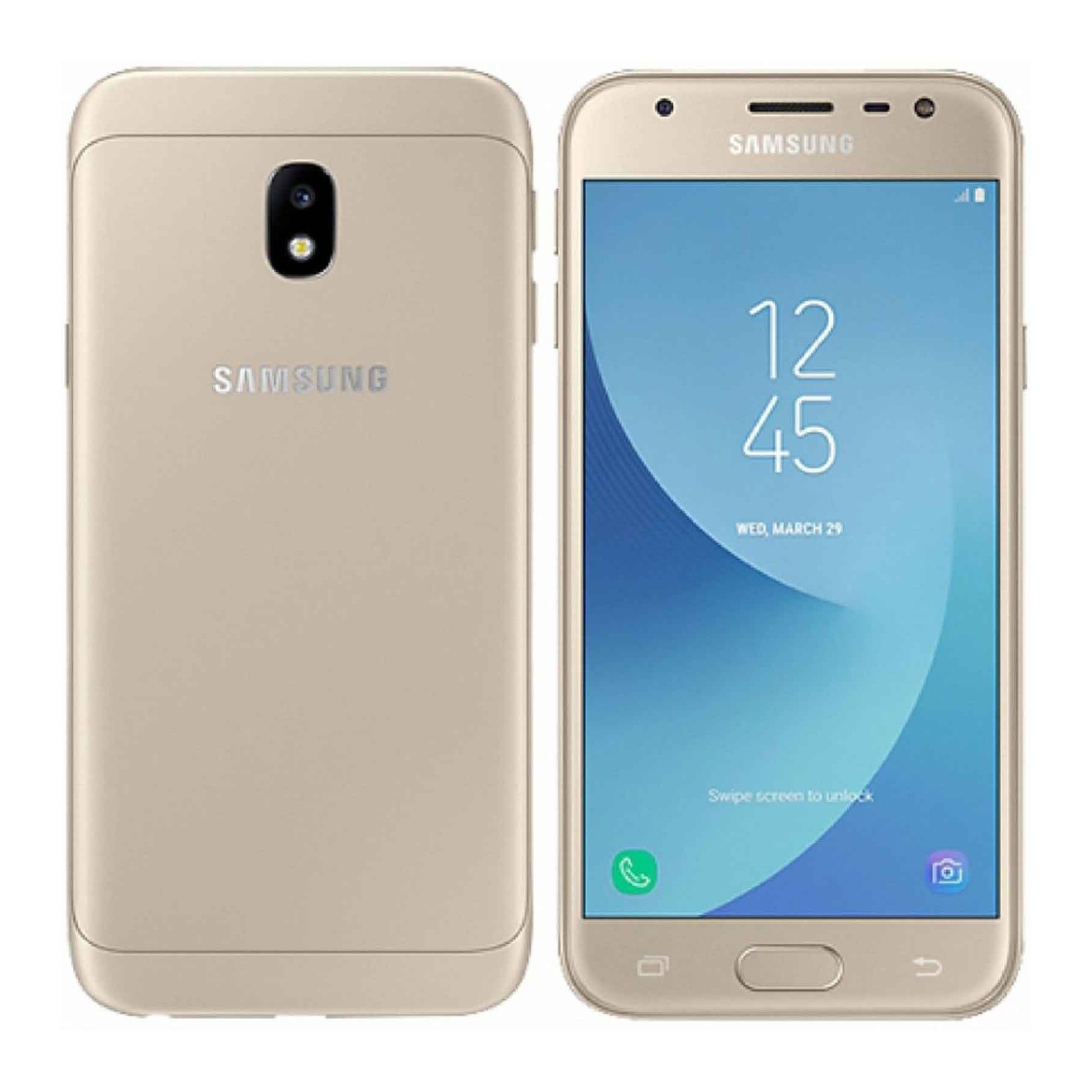Samsung Galaxy J3 2017, J330F, 16GB, Dorado,  A