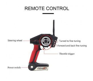 Wltoys A959-B 2.4G 1/18 4Wd 70Km/H Eléctrico Rtr Off Road Buggy Rc Coche R4H0