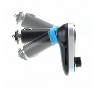Transmisor Fm Cargador Usb Reproductor Mp3 Manos Libres Bluetooth Para Coche