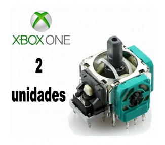 2 x MODULO JOYSTICK ANALOGICO PARA XBOX ONE X-BOX 4 R3 L3 DE REPUESTO AXIS 3D