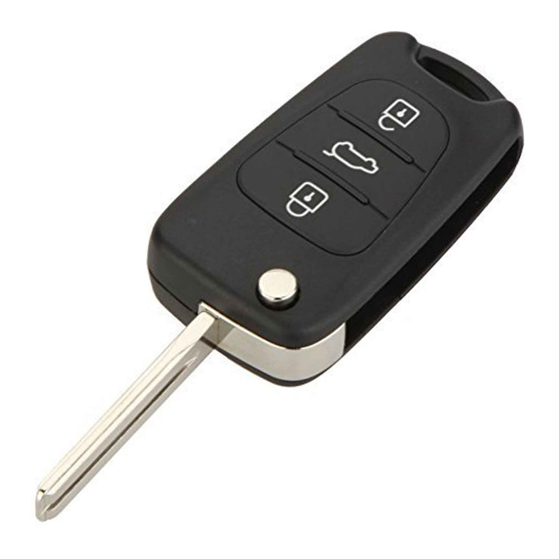 Carcasa Plegable Para Llave De 3 Botones Hyundai I30, Ix30, Ix35. Remote Mando