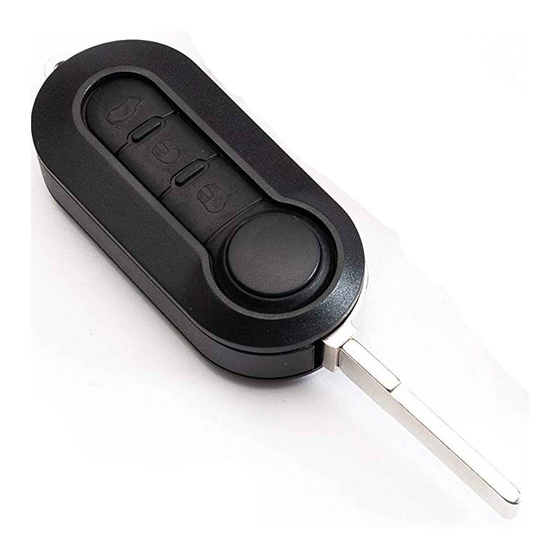 Llave Carcasa Fiat 500 Abarth Ducato Punto Bravo 3 Botones Mando