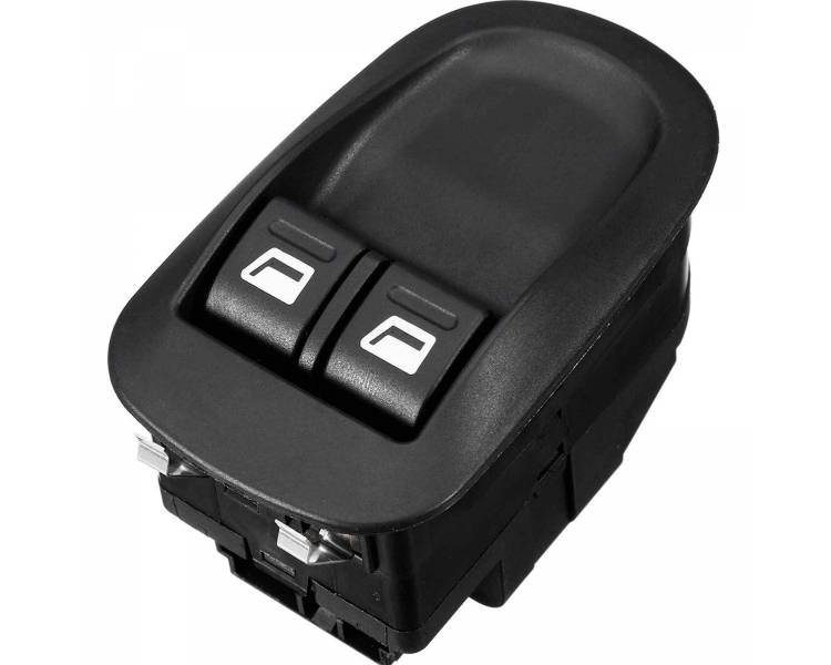 Botonera Mando Interruptor Elevalunas Compatible para Peugeot 206 Nº 6554 Wq