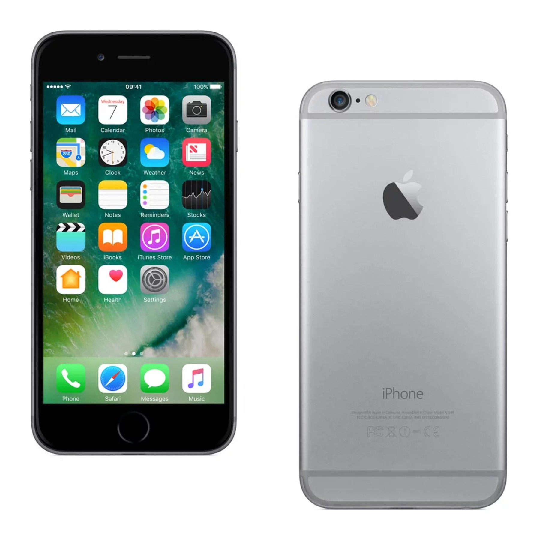 Apple iPhone 6 | 16GB | Gris | Libre | B | Sin Touch iD | Video Mic No va