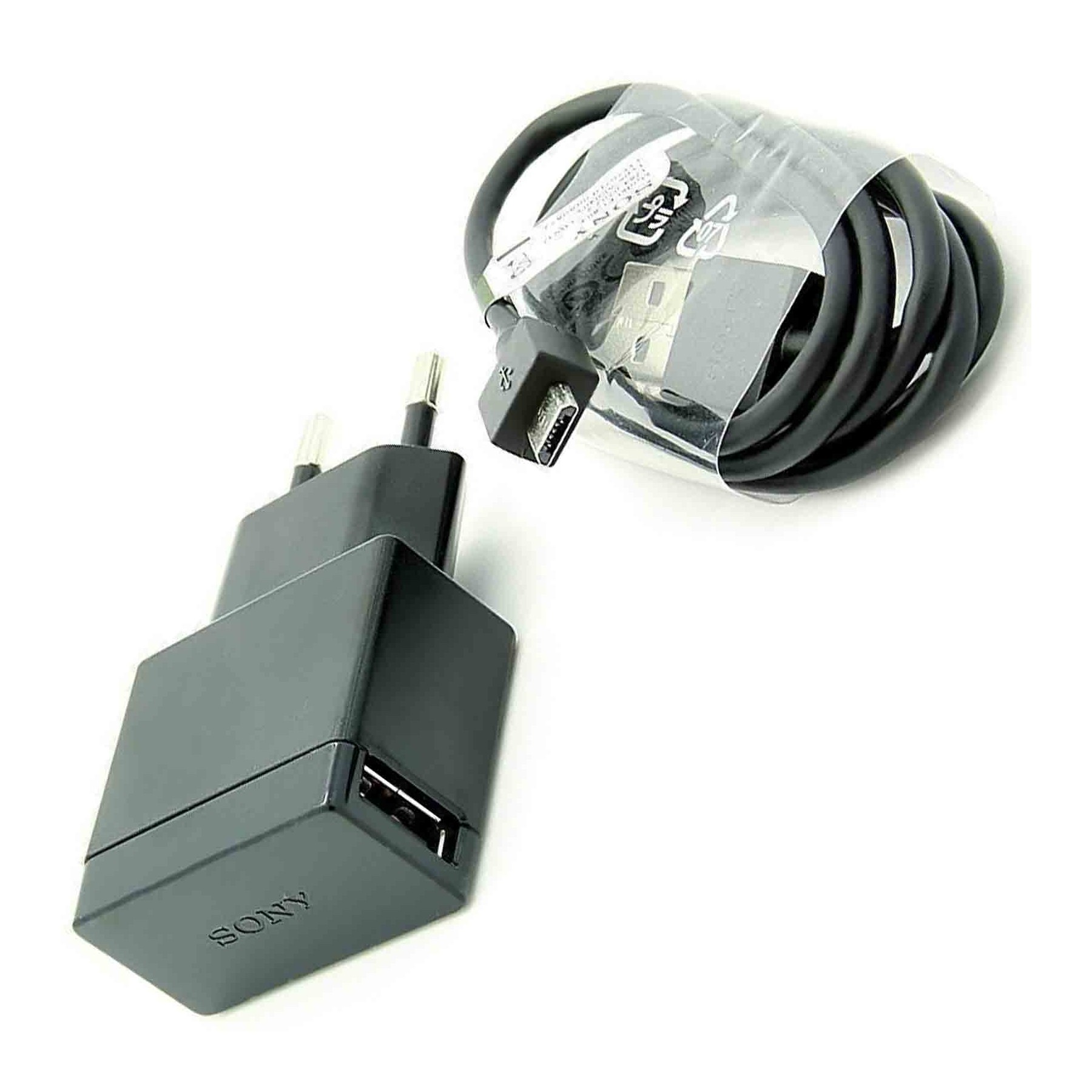 Cargador Original Sony Usb + Cable Xperia Z2 Z1 Z P S T J L E Sp M M2 E1 Ep880