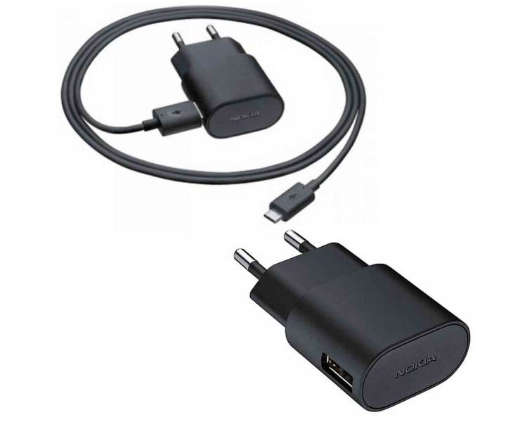 Nokia AC-50E Charger with Micro USB Cable