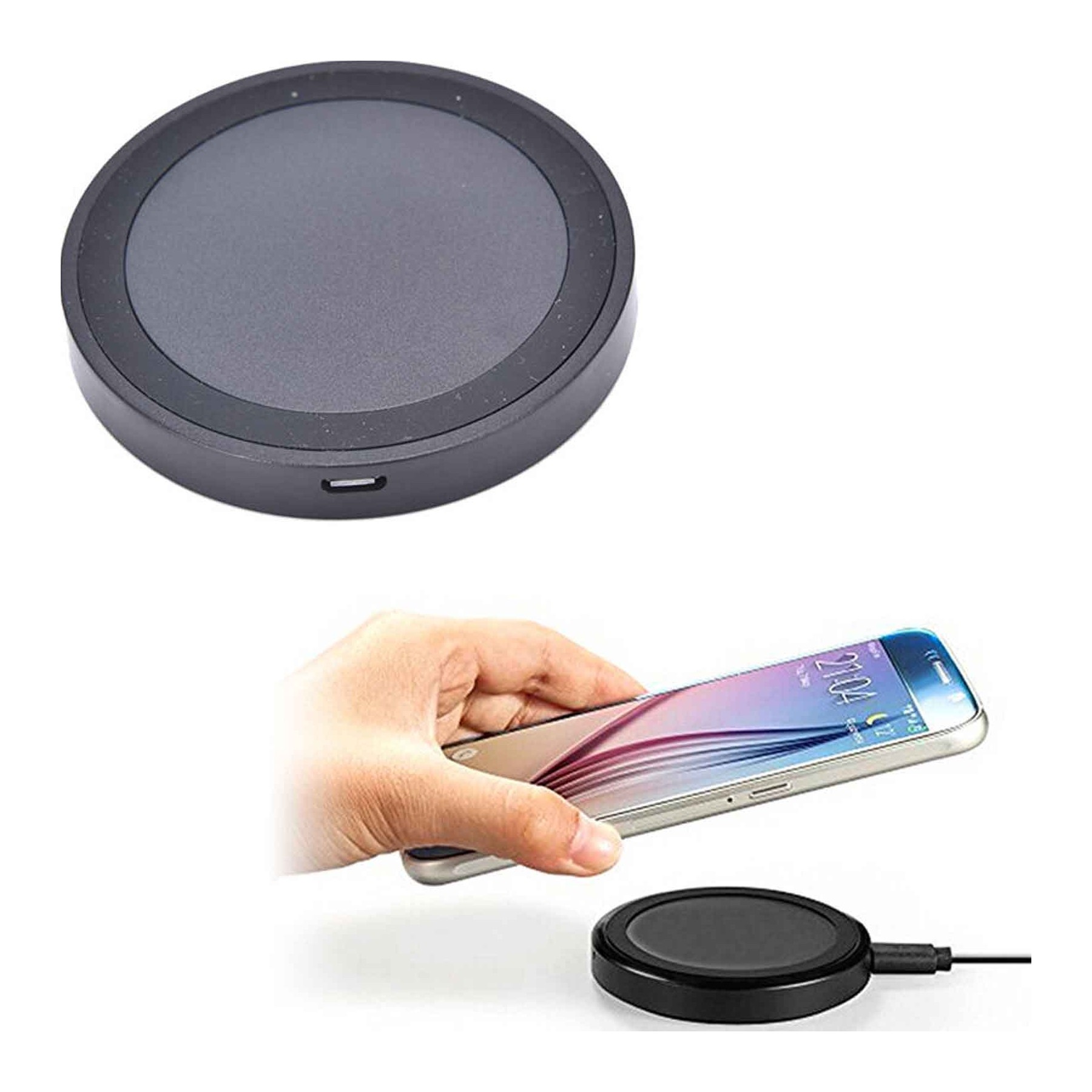 Cargador Inalambrico Para Samsung S7 iPhone X 11 Xiaomi Y Otros