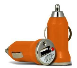 Chargeur de voiture - Double ports USB - Couleur Orange ARREGLATELO - 2