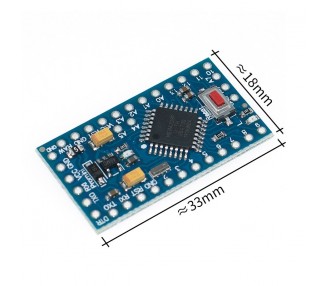 PRO MINI ATMega328 8MHZ 3.3V Compatible 100% ARDUINO B0017