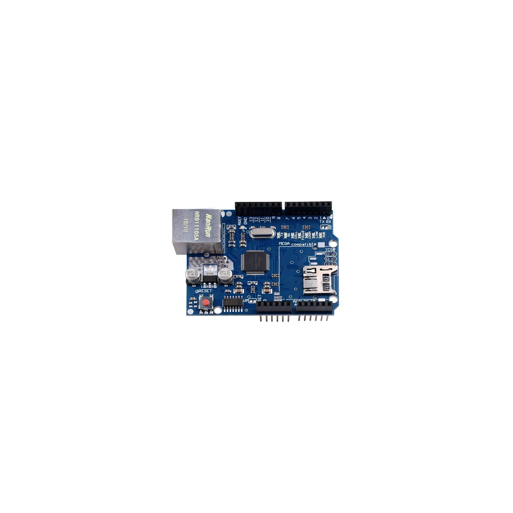 W5100 Ethernet Shield Arduino 100% compatible UNO MEGA WEB SERVER W0007 W5100 Ethernet Shield Arduino 100% compatible UNO MEGA WEB SERVER W0007