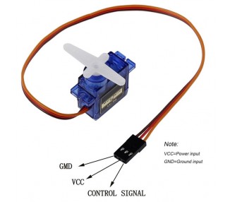 SERVO 9g SG90 microservo CHIP Original Modelismo Arduino Robotica mini servo R13