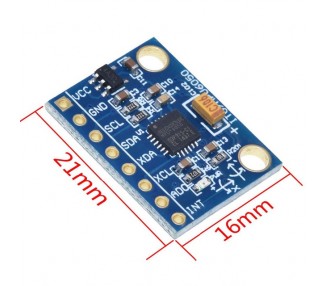 Mpu-6050 Modulo Acelerometro + Giroscopio 3 Arduino Gyroscope Accelerometr M0017