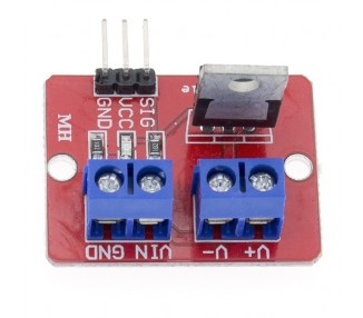 Controlador Irf520 Pwm Mosfet 24V 5A Motor Led Luces Arduino Raspberry Pi A0022