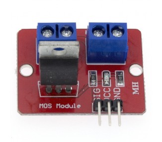 Controlador IRF520 PWM Mosfet 24V 5A Motor LED Luces Arduino Raspberry Pi A0022