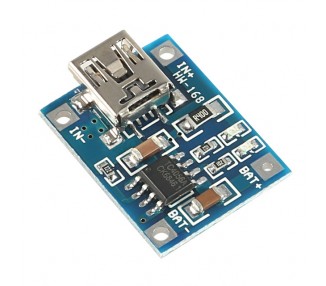 Módulo Cargador Baterias De Litio Tp4056 5V 1A Mini Usb Charger Li-Ion Lipo A008