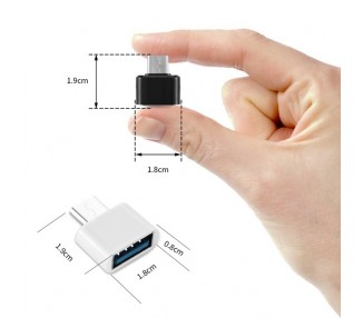 Adaptador Usb 3.1 A Usb Tipo C [ Otg - Android - Xiaomi - Macbook Pro - Air ]
