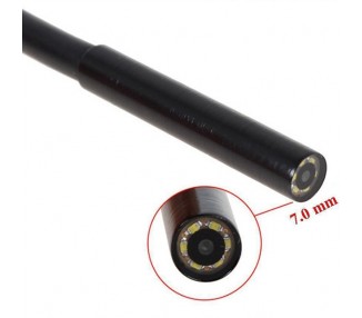 Camara Endoscopica Android Inspeccion Tuberia Coche Otg Micro Usb 1M Pc Movil