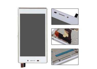 Display For Sony Xperia M2, Color White, With Frame ARREGLATELO - 2