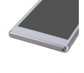 Display For Sony Xperia M2, Color White, With Frame