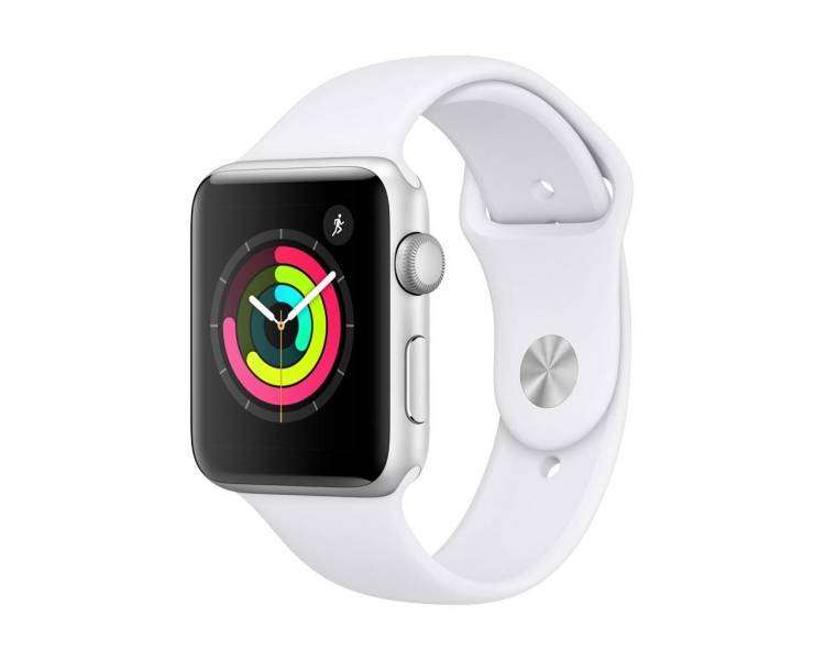 Apple Watch (Series 3) 38 - Aluminio Plata - Correa Deportiva