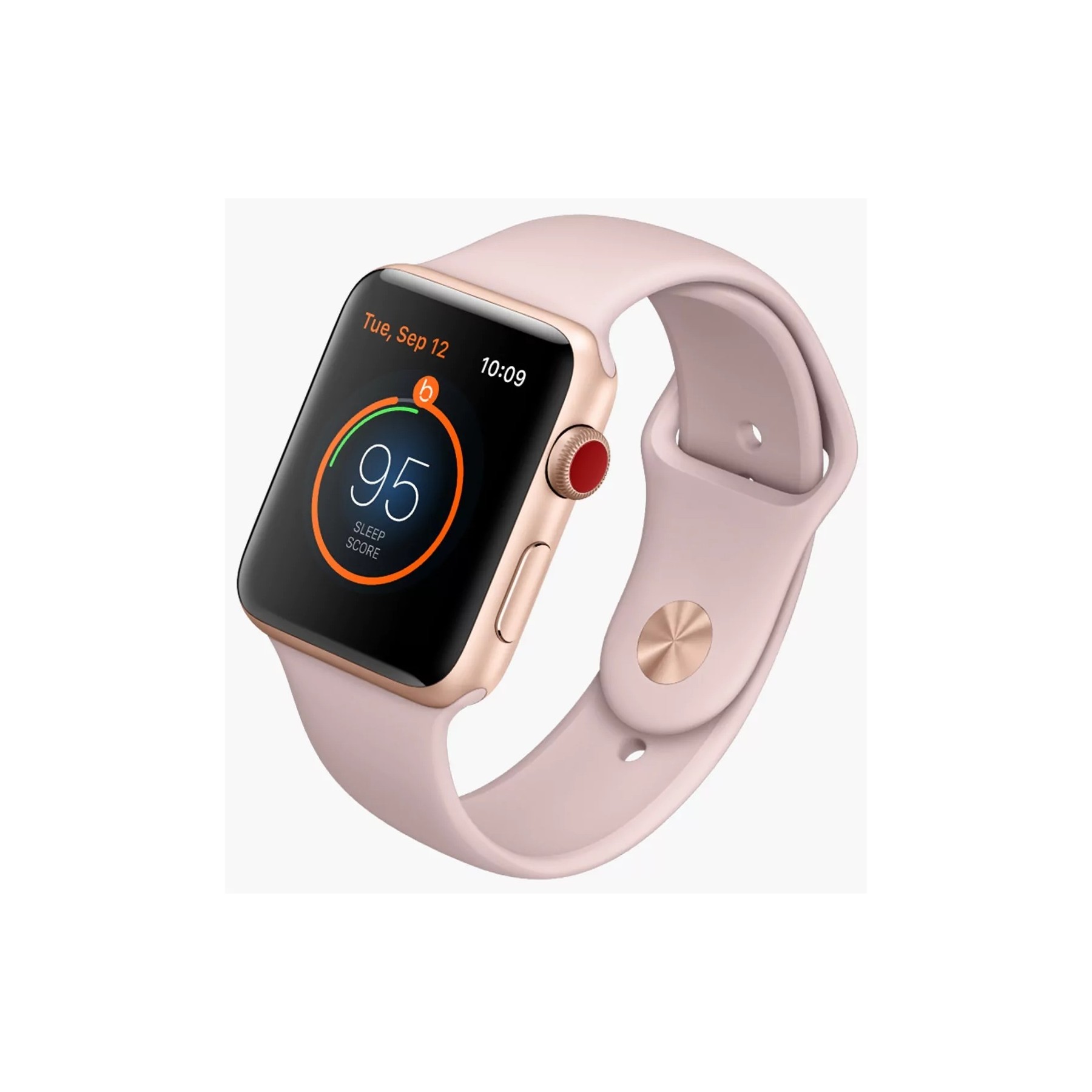 Apple Watch (Series 3) 38 Mm - Aluminio Oro - Correa Deportiva Rosedessables