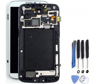 Kit Reparación Pantalla para Samsung Galaxy Mega I9200 I9105 Blanca