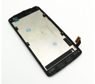 Kit Reparación Pantalla Para Lg Leon H340 Con Marco Negra