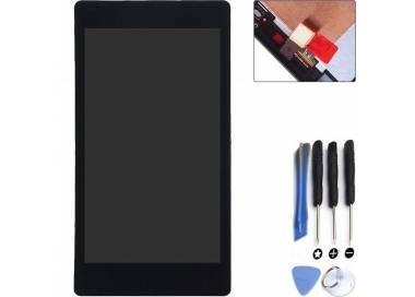 Display For Sony Xperia T2 Ultra, Color Black, With Frame ARREGLATELO - 1