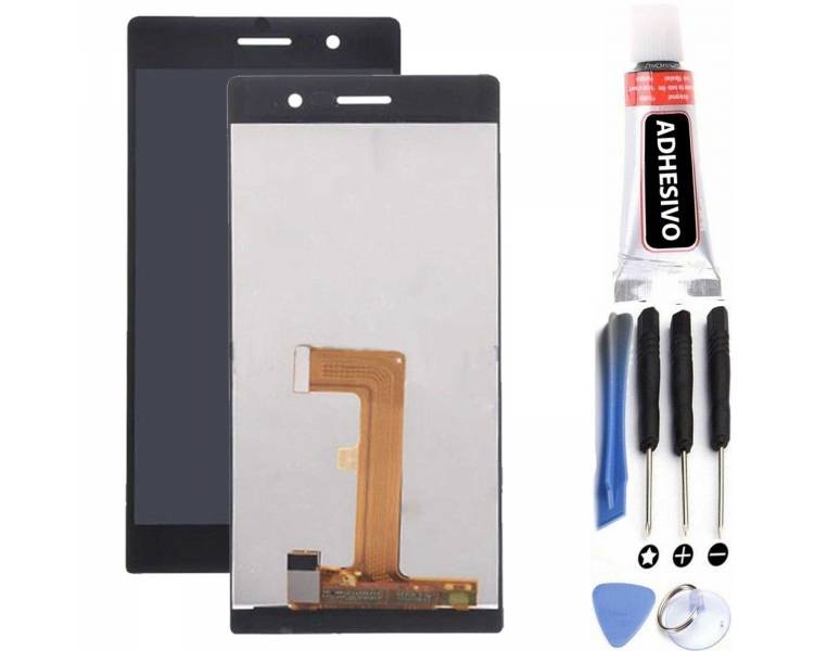 Display For Huawei Ascend P7, Color Black