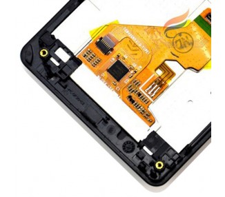 Kit Reparación Pantalla Para Sony Xperia Z1 Compact D5503, Con Marco Negra