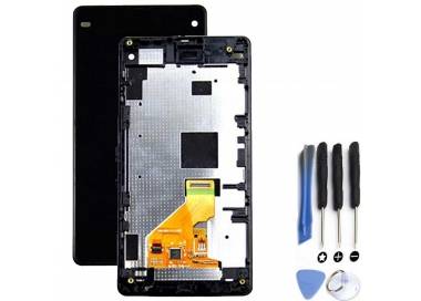 Display For Sony Xperia Z1 Compact, Color Black, With Frame ARREGLATELO - 3