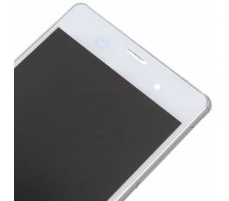 Display For Sony Xperia Z3, Color White, With Frame ARREGLATELO - 2