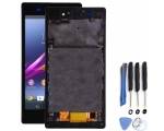 Kit Reparación Pantalla Para Sony Xperia Z1 L39H Con Marco Negra
